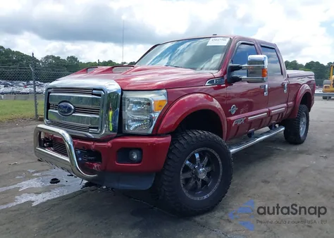 2015 Ford F-250 Lariat from USA, damaged, VIN 1FT7W2BT9FEC47870